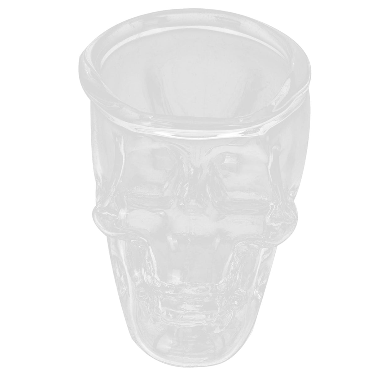 Glass Cup Innovative Transparent SkullHead Cup Glass Ware Drinkware for Wine Cocktail