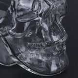 Glass Cup Innovative Transparent SkullHead Cup Glass Ware Drinkware for Wine Cocktail