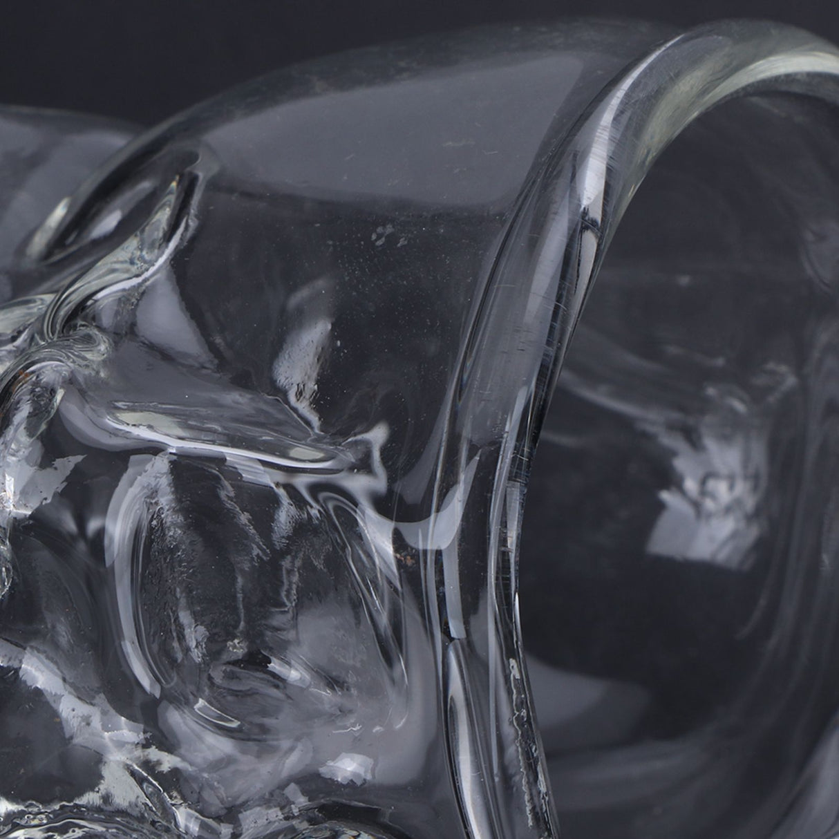 Glass Cup Innovative Transparent SkullHead Cup Glass Ware Drinkware for Wine Cocktail