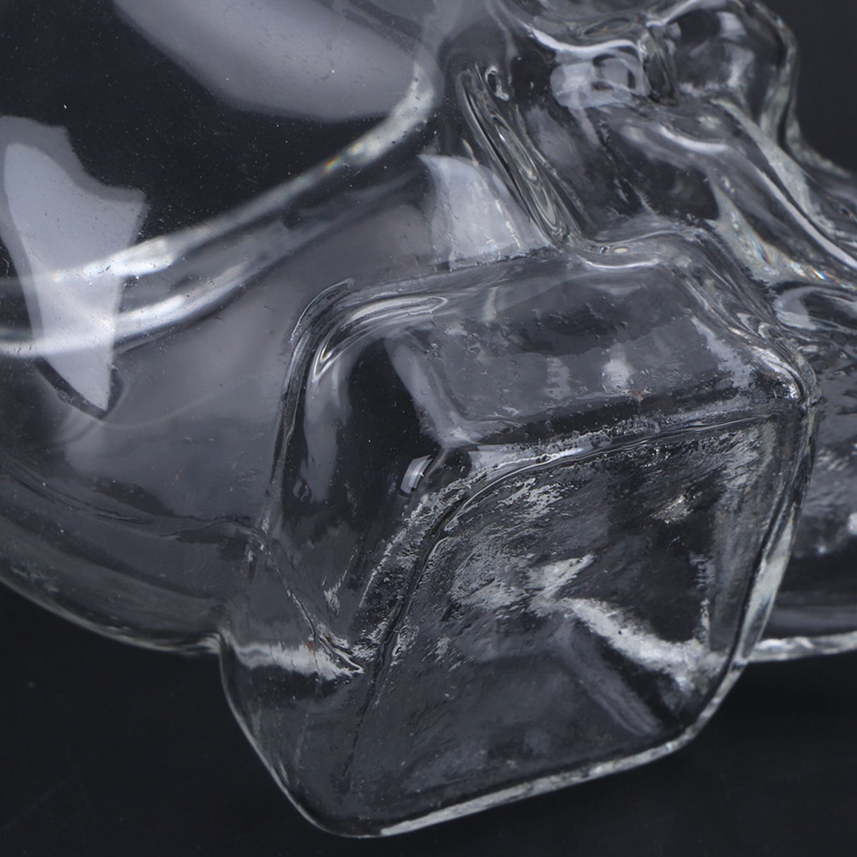Glass Cup Innovative Transparent SkullHead Cup Glass Ware Drinkware for Wine Cocktail