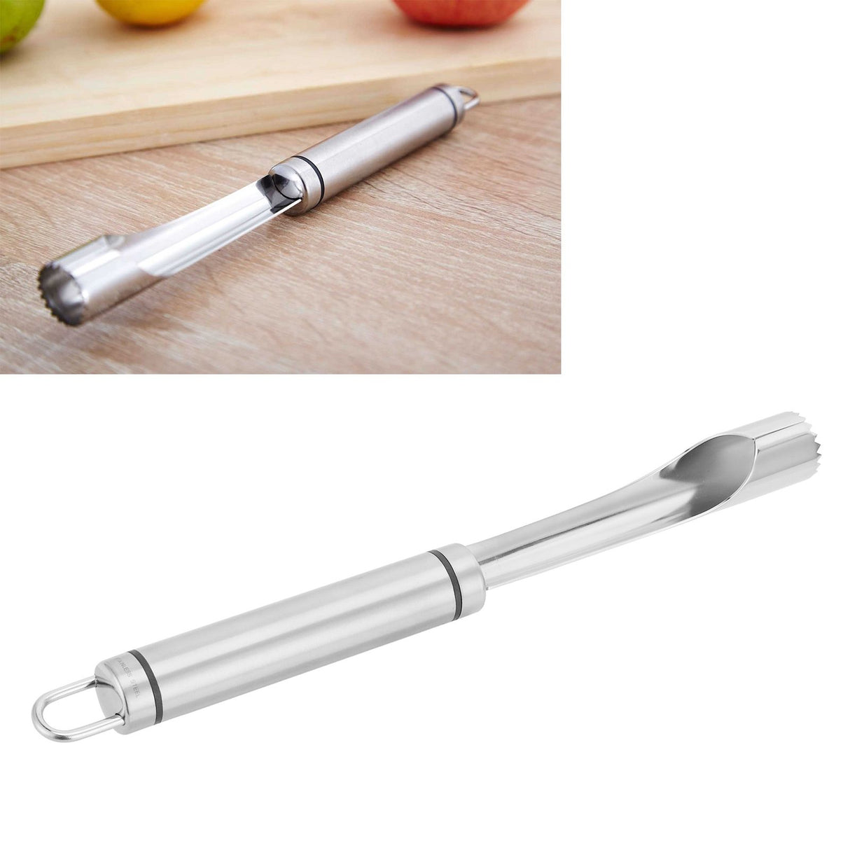 Apples Corer 304 Stainless Steel Fruit Pear Core Remover Tool Home Kitchen Gadgets