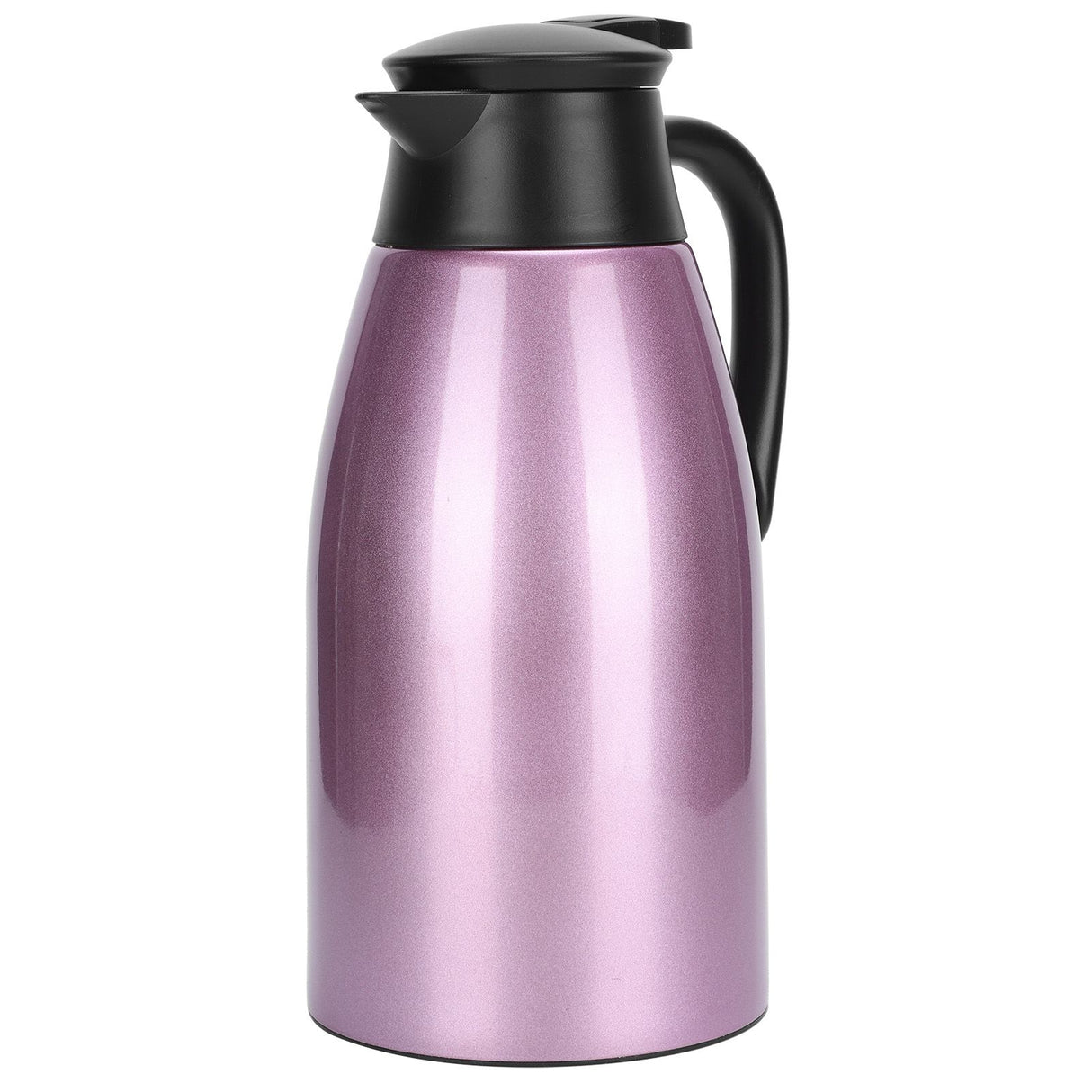 2L Large Capacity Insulated Hot Water Pot Inner Stainless Steel Thermal Coffee BottlePurple 2L