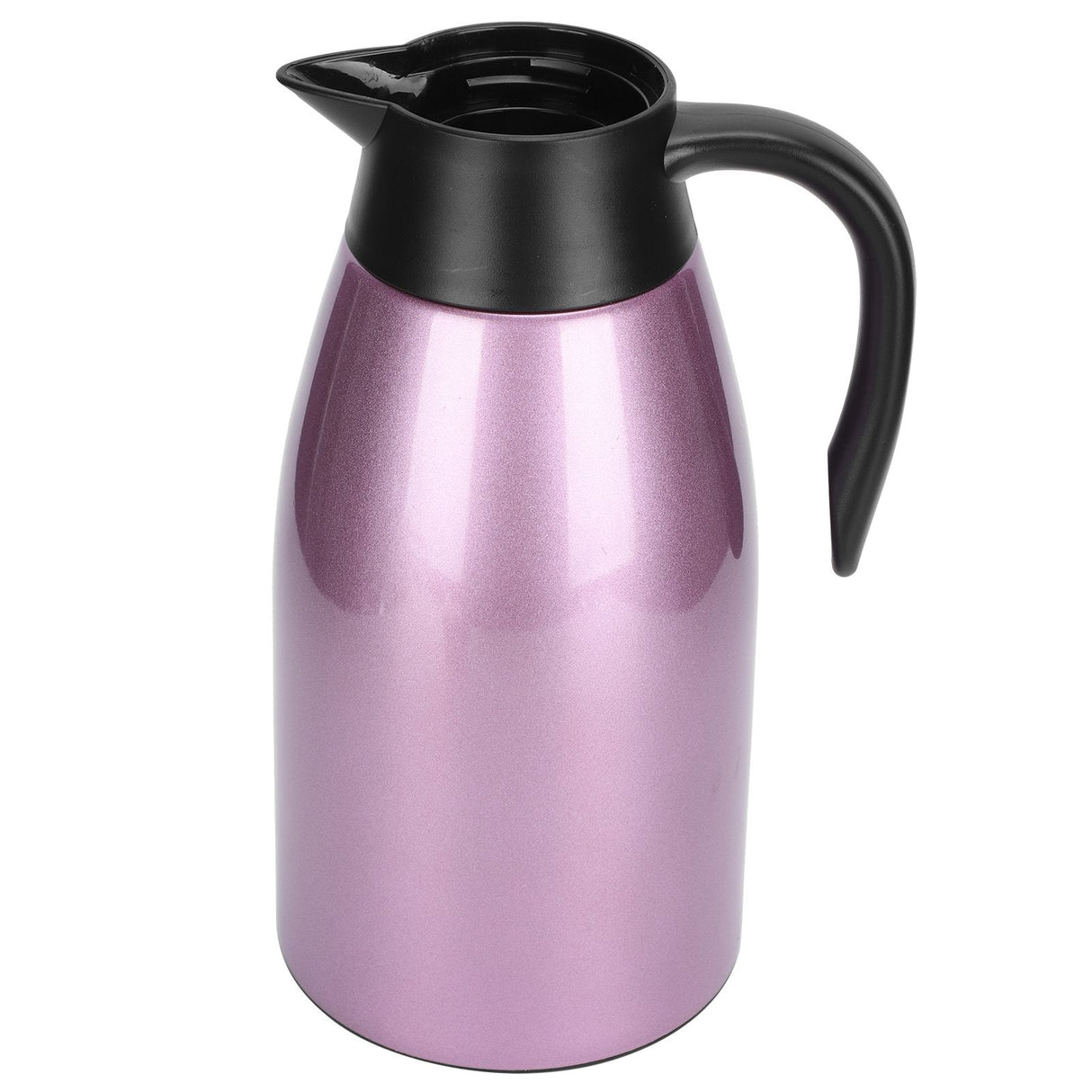 2L Large Capacity Insulated Hot Water Pot Inner Stainless Steel Thermal Coffee BottlePurple 2L