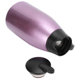 2L Large Capacity Insulated Hot Water Pot Inner Stainless Steel Thermal Coffee BottlePurple 2L - Close-Up Angle
