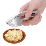 Garlic Press Zinc Alloy Metallic Ginger Crusher Squeezer Home Kitchen Mincer tool Accessory