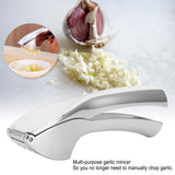 Garlic Press Zinc Alloy Metallic Ginger Crusher Squeezer Home Kitchen Mincer tool Accessory