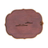 Chinese Style Bamboo Tea Tray Box with Water Storage for Kungfu Tea Set Accessories - 45-Degree Angle