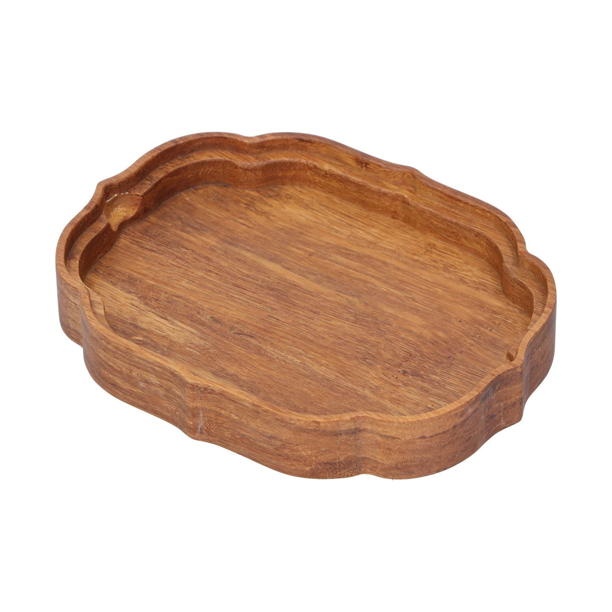 Chinese Style Bamboo Tea Tray Box with Water Storage for Kungfu Tea Set Accessories