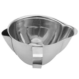 Oil Fat Separator 304 Stainless Steel Oil Grease Filter Strainer Kitchen Accessory - Top-Down View