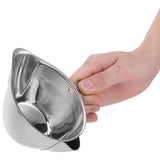 Oil Fat Separator 304 Stainless Steel Oil Grease Filter Strainer Kitchen Accessory - Low Angle
