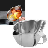 Oil Fat Separator 304 Stainless Steel Oil Grease Filter Strainer Kitchen Accessory - Extra Image