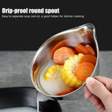 Oil Fat Separator 304 Stainless Steel Oil Grease Filter Strainer Kitchen Accessory - Extra Image