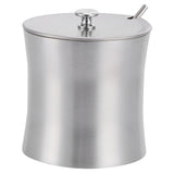Stainless Steel Seasoning Pot Can Spice Condiment Bottle Pot Jar with Cover Spoon