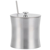 Stainless Steel Seasoning Pot Can Spice Condiment Bottle Pot Jar with Cover Spoon