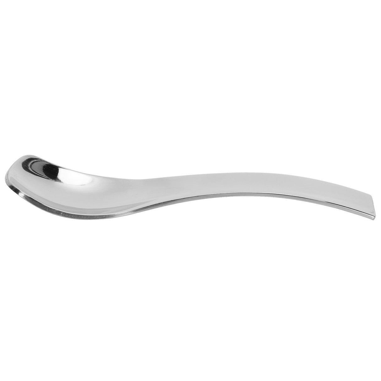 Stainless Steel Spoon Teaspoon Ice Cream Scoop Home Restaurant Polishing Handle Coffee Spoon