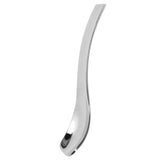 Stainless Steel Spoon Teaspoon Ice Cream Scoop Home Restaurant Polishing Handle Coffee Spoon - Close-Up Angle