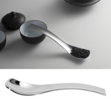 Stainless Steel Spoon Teaspoon Ice Cream Scoop Home Restaurant Polishing Handle Coffee Spoon