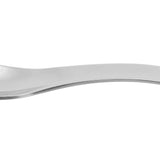 Stainless Steel Spoon Teaspoon Ice Cream Scoop Home Restaurant Polishing Handle Coffee Spoon - Extra Image
