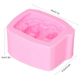 Sleeping Baby Shape Mold Silicone Soap Mold for Fondant Cake Decorating Baking DIY Tool