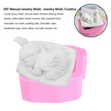 Sleeping Baby Shape Mold Silicone Soap Mold for Fondant Cake Decorating Baking DIY Tool - Extra Image