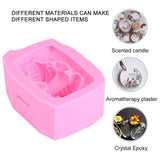 Sleeping Baby Shape Mold Silicone Soap Mold for Fondant Cake Decorating Baking DIY Tool - Extra Image