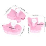 3pcs Cartoon Cat Shaped Cookies Molds DIY Baking Biscuit Mold Set Baking Accessory - Extra Image