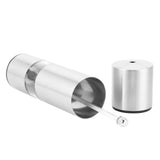 Pepper Grinder Stainless Steel Manual Pepper Spice Mill Adjustable Coarseness Ceramic Core - Side View