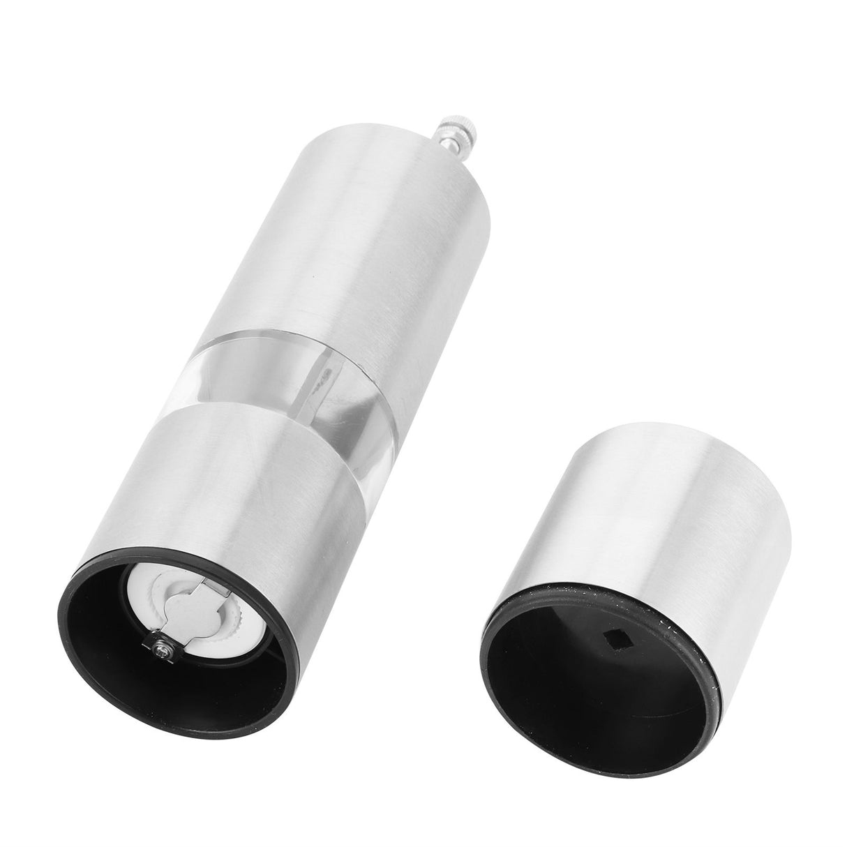 Pepper Grinder Stainless Steel Manual Pepper Spice Mill Adjustable Coarseness Ceramic Core