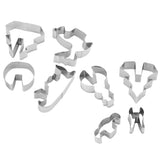 8Pcs Cookies Cutter Set Large Size Christmas Biscuits Mold Cutting Tool Baking Accessories