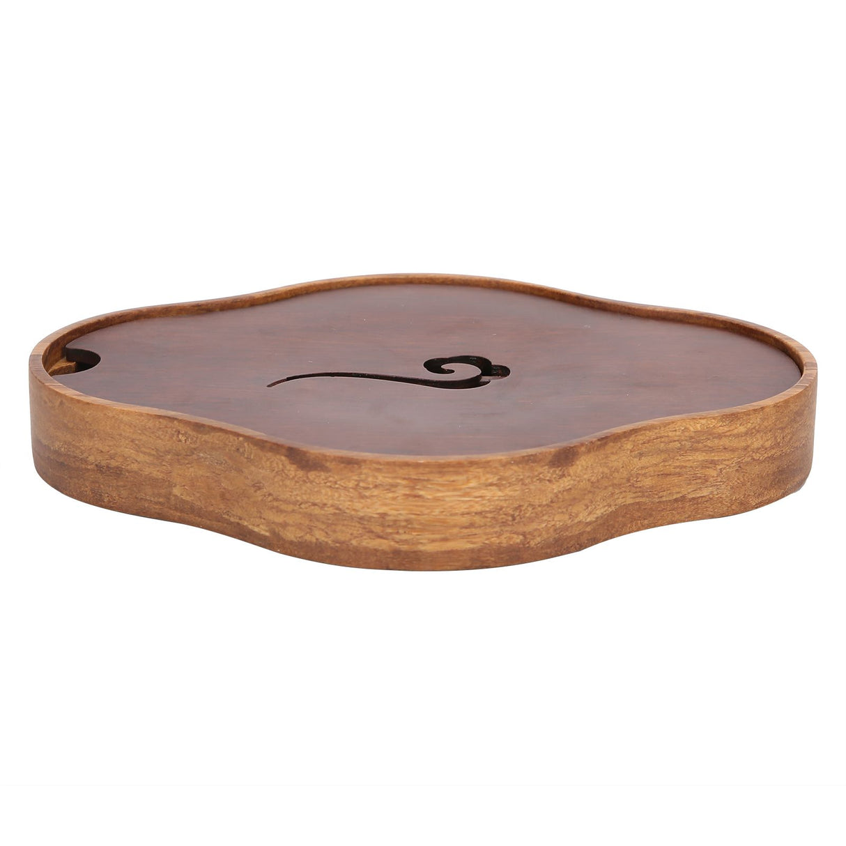 Bamboo Tea Tray Chinese Style Teaboard Serving Tray Box for Kungfu Tea Set Tearoom Supplies
