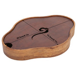 Bamboo Tea Tray Chinese Style Teaboard Serving Tray Box for Kungfu Tea Set Tearoom Supplies - Extra Image