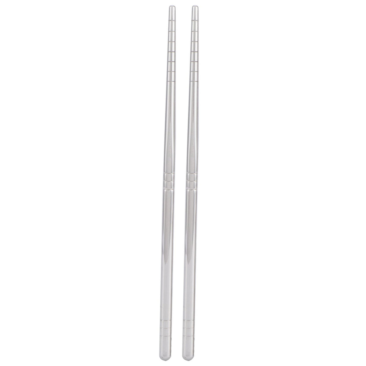 1 Pair Chopsticks 304 Stainless Steel Chopsticks Tableware Cutlery Kitchen Accessory 17.5cm