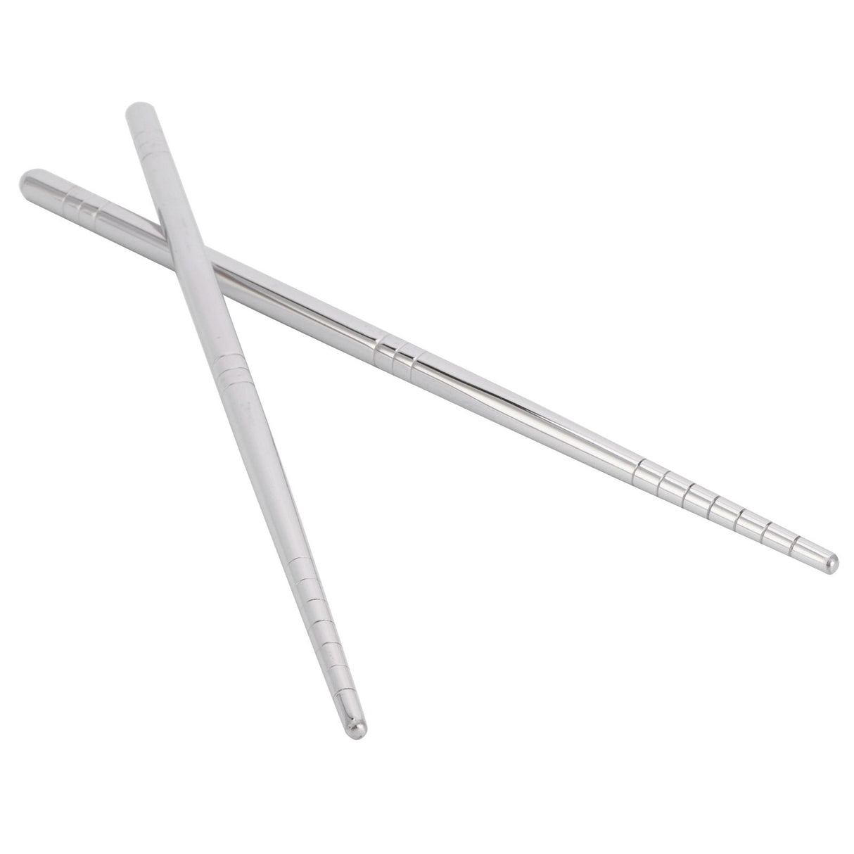 1 Pair Chopsticks 304 Stainless Steel Chopsticks Tableware Cutlery Kitchen Accessory 17.5cm