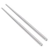 1 Pair Chopsticks 304 Stainless Steel Chopsticks Tableware Cutlery Kitchen Accessory 17.5cm