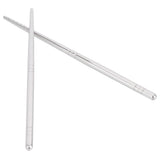 1 Pair Chopsticks 304 Stainless Steel Chopsticks Tableware Cutlery Kitchen Accessory 17.5cm