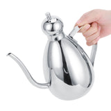 1L Oil Dispenser 304 Stainless Steel Oil Bottle Vinegar Pot Home Kitchen Storage Container