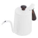 700ml Hand Drip Coffee Pot 304 Stainless Steel Long Spout Coffee Making Kettle with Wooden Handle
