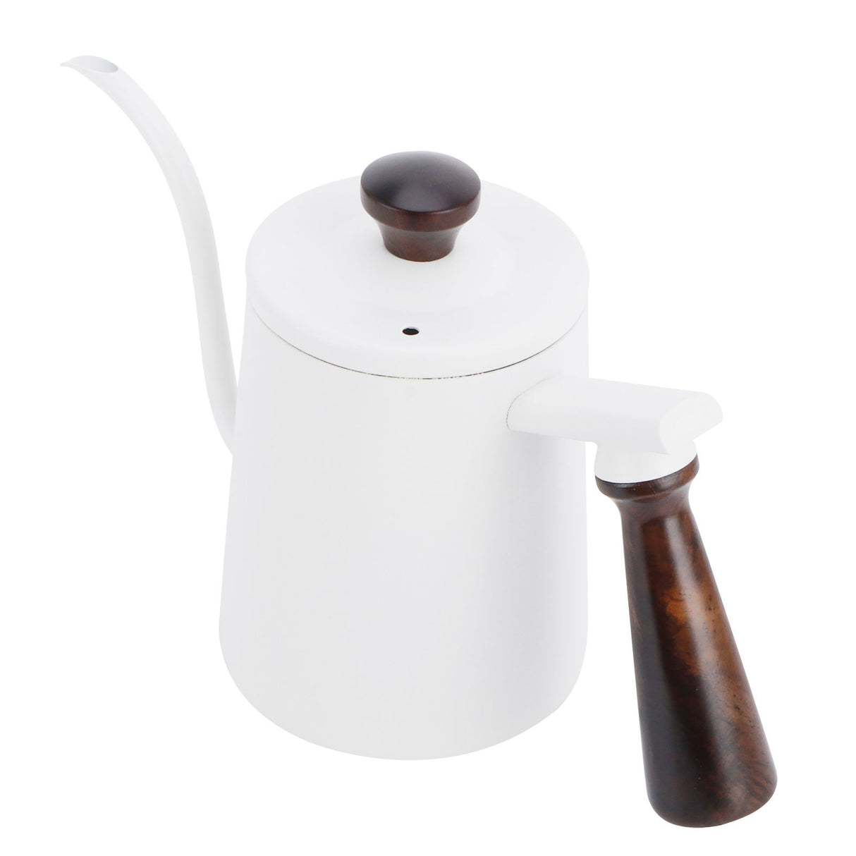 700ml Hand Drip Coffee Pot 304 Stainless Steel Long Spout Coffee Making Kettle with Wooden Handle