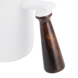 700ml Hand Drip Coffee Pot 304 Stainless Steel Long Spout Coffee Making Kettle with Wooden Handle