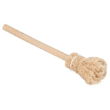 Natural Loofah Brush Water Cup Teacup Teapot Cleaning Brush Tea Ceremony Accessories - Top-Down View
