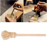 Natural Loofah Brush Water Cup Teacup Teapot Cleaning Brush Tea Ceremony Accessories