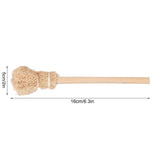 Natural Loofah Brush Water Cup Teacup Teapot Cleaning Brush Tea Ceremony Accessories - Extra Image
