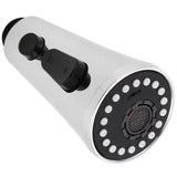 G1/2 Faucet Sprayer Head with 3 Functions Kitchen Basin Pull Down Sprayer Spout Nozzle - Low Angle
