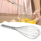Manual Egg Mixer 304 Stainless Steel 7 Wire Egg Beater Mixing Tool Kitchen Baking Gadgets - Extra Image