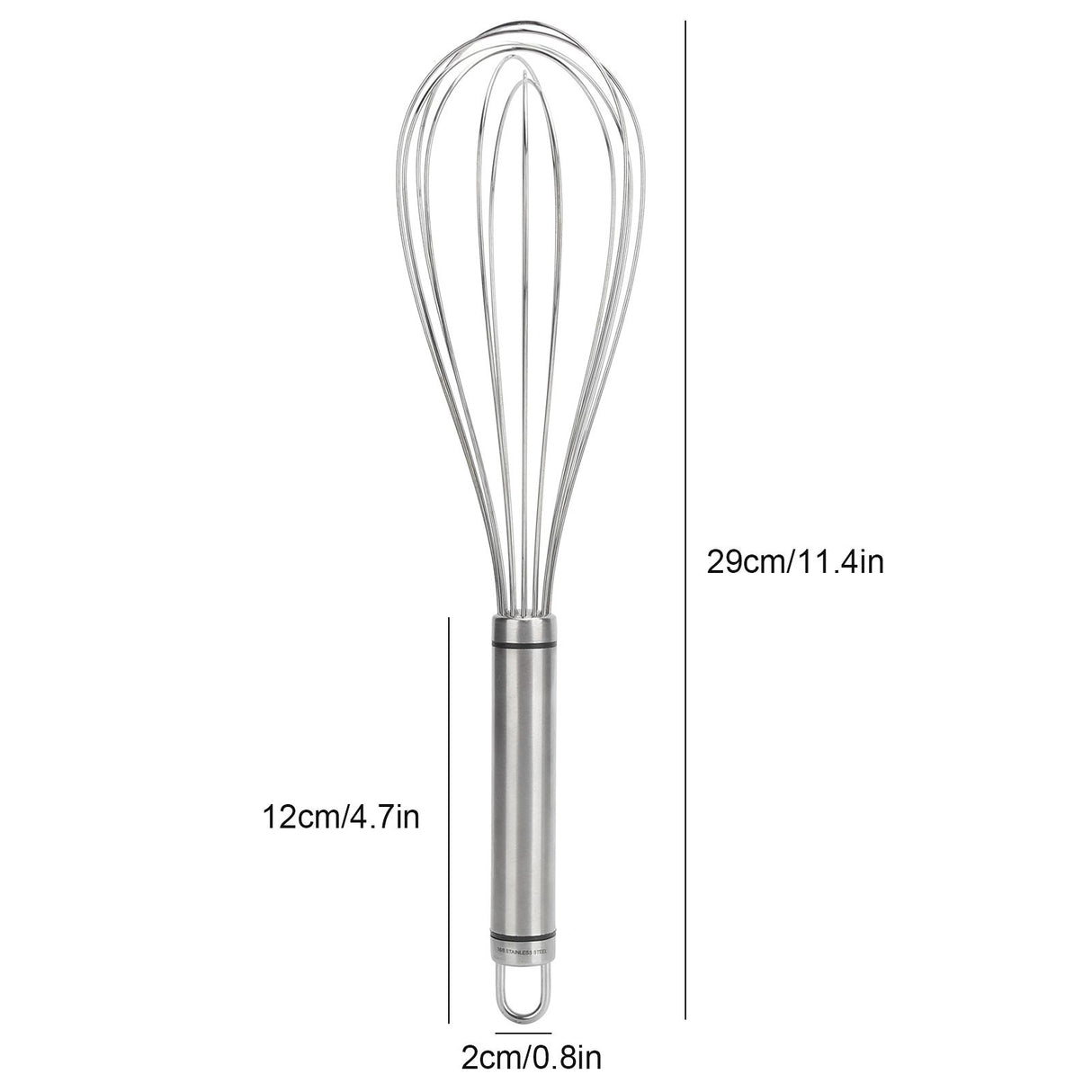 Manual Egg Mixer 304 Stainless Steel 7 Wire Egg Beater Mixing Tool Kitchen Baking Gadgets