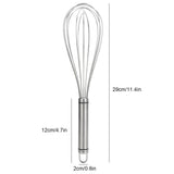 Manual Egg Mixer 304 Stainless Steel 7 Wire Egg Beater Mixing Tool Kitchen Baking Gadgets - Extra Image