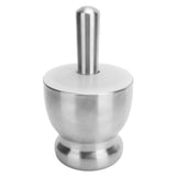 Garlic Press Chopper 304 Stainless Steel Manual Spice Herb Grinder Kitchen Accessory
