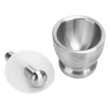 Garlic Press Chopper 304 Stainless Steel Manual Spice Herb Grinder Kitchen Accessory