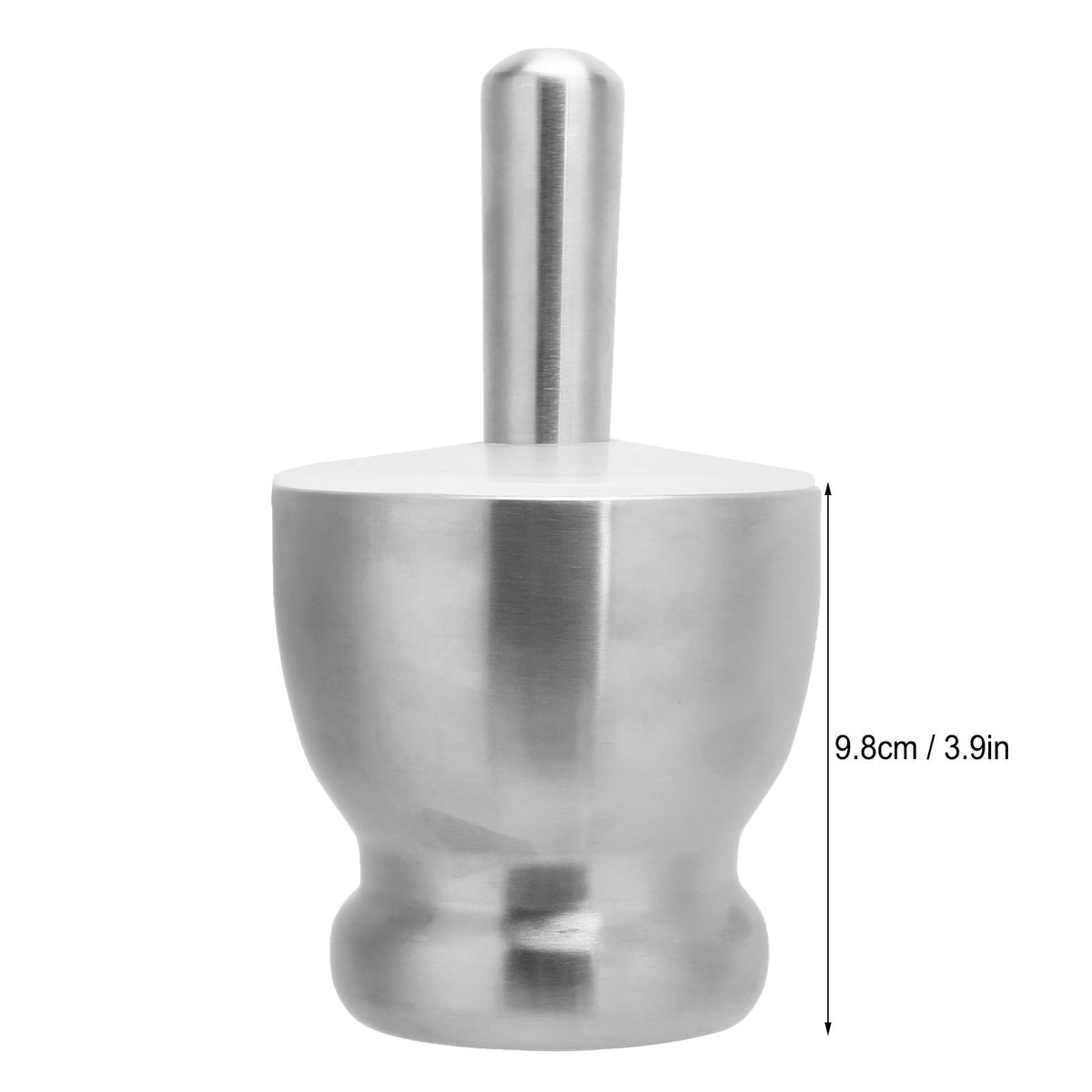 Garlic Press Chopper 304 Stainless Steel Manual Spice Herb Grinder Kitchen Accessory