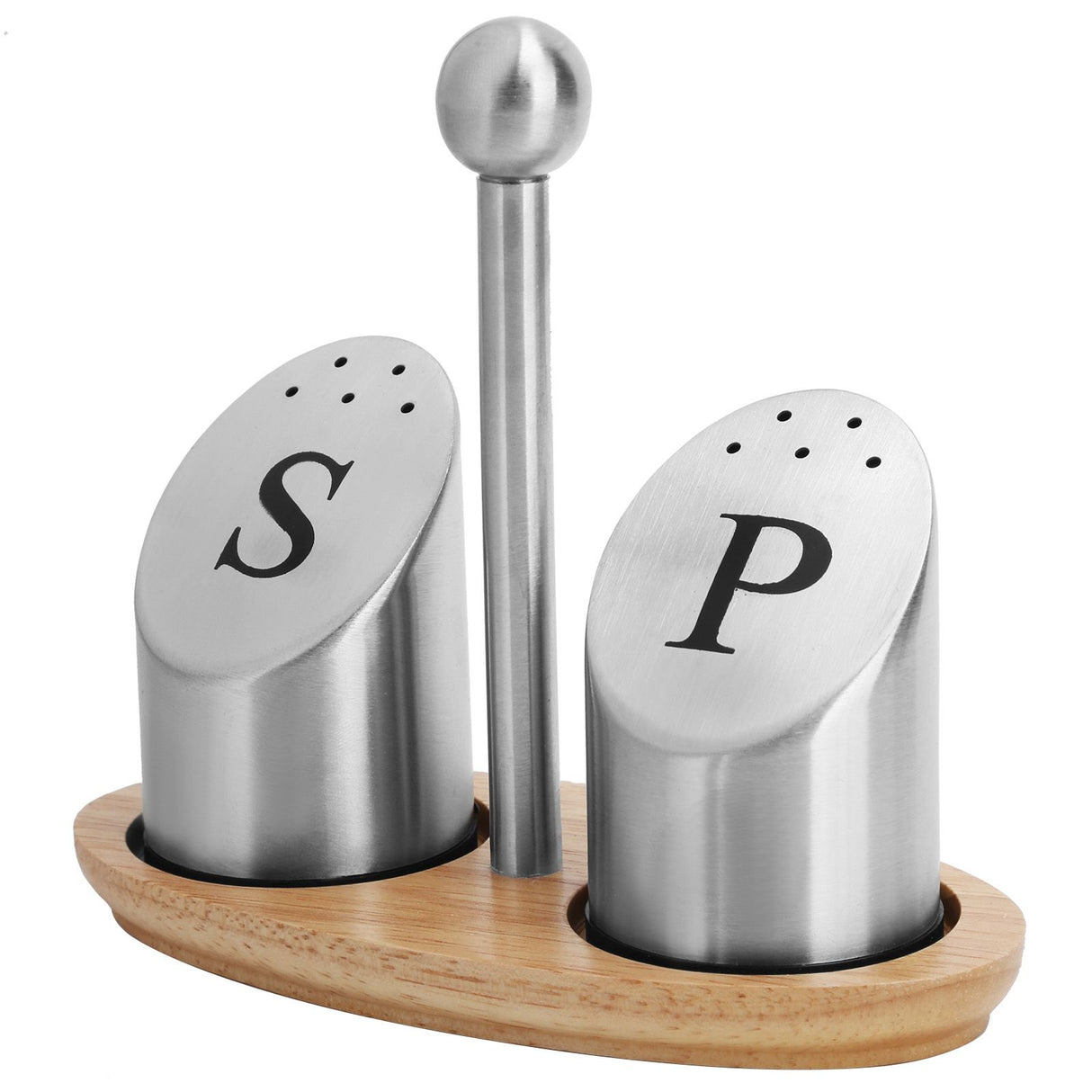 Stainless Steel Condiment Container Pot Seasoning Box Set Spice Pepper Jar Kitchen Cooking Tool